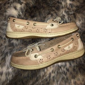 Sperry Floral Perforated Angelfish Boatshoe